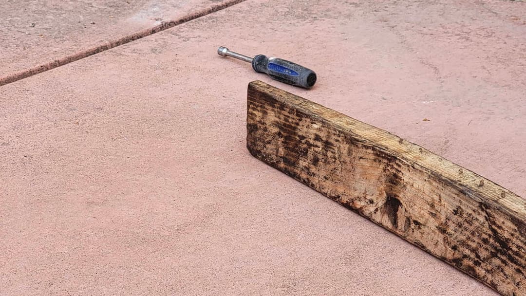 Concrete leveling example 1